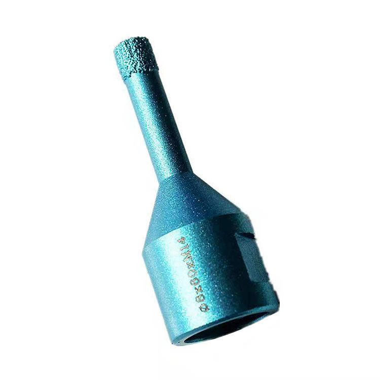 El vacío de 12×8×M14×60M M Diamond Drill Bit For Granite soldó la vida de Diamond Bit Drill With Long