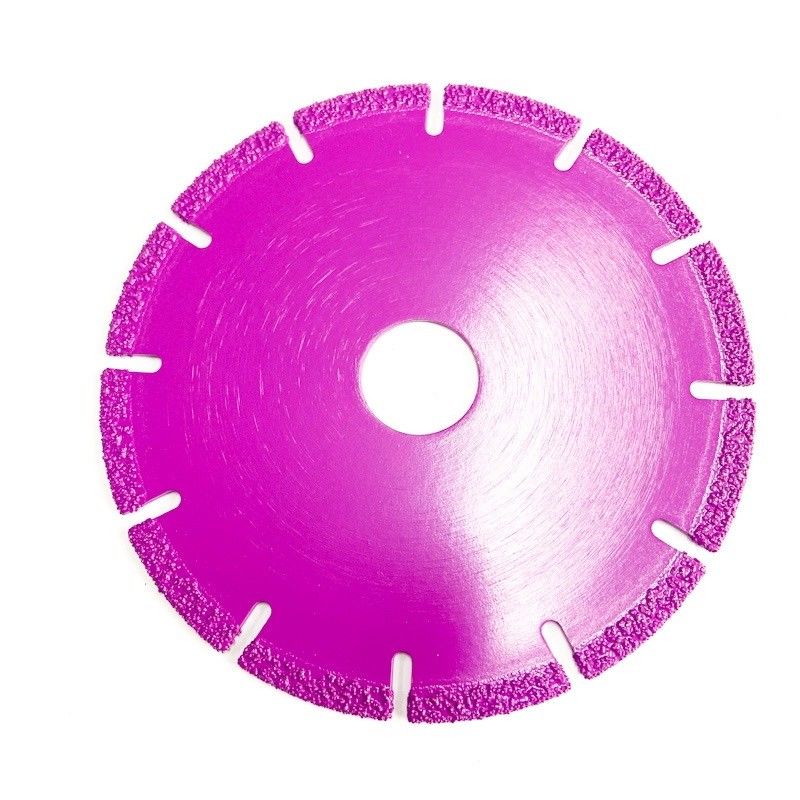 El vacío de alta calidad 100×1.4/2.2×5×20×12T soldó industria de transformación de Diamond Saw Blade For Machinery