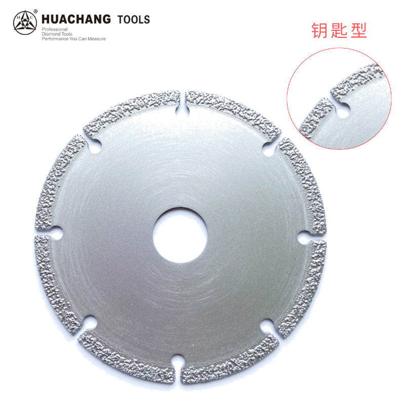 Mármol plástico de cerámica soldado vacío de alta calidad de la piedra de 4 105×1.0/1.5×5×20×8T Diamond Grinding Cutting Disc For de la pulgada ‘