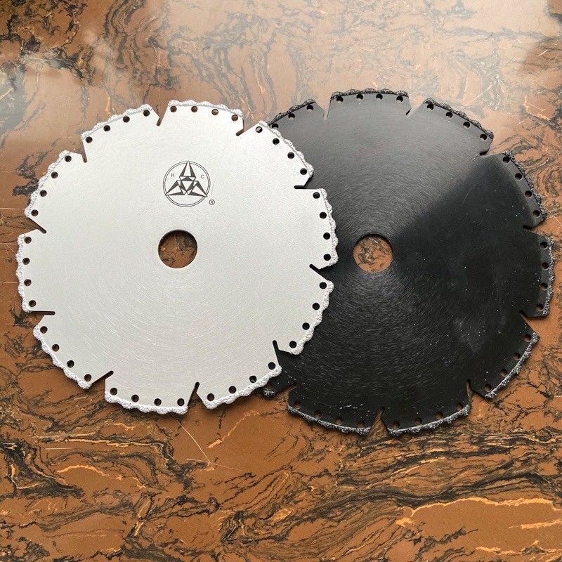 El buen vacío de la mirada 5inch 125×1.4/2.4×8×9T×22.23 soldó el mármol plástico de cerámica de la piedra de Diamond Grinding Cutting Disc For