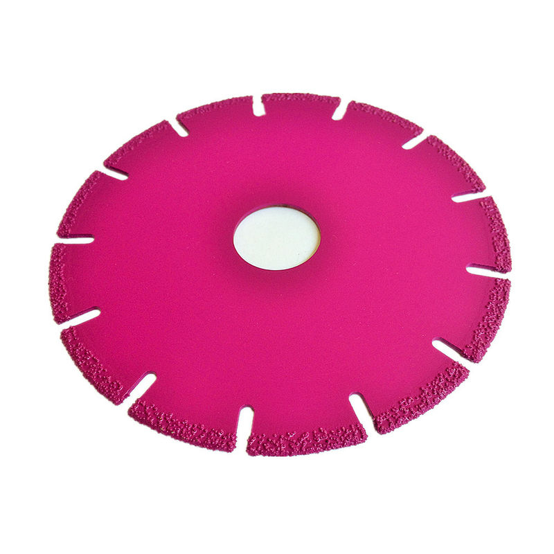 El buen vacío de la mirada 5inch 125×1.4/2.2×5×22.23×15T soldó el mármol plástico de cerámica de la piedra de Diamond Grinding Cutting Disc For