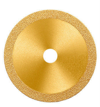 el vacío de 4.3inch 110×1.2×5×20m m soldó emergencia de acero inoxidable del fuego del metal de mármol del arrabio de Diamond Saw Blade For Cutting