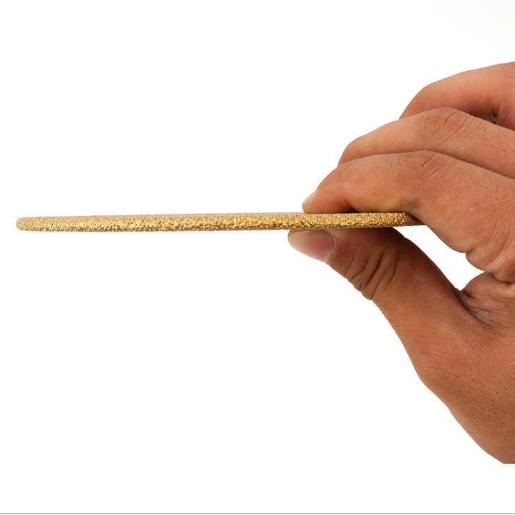 125×1.4/2.2×10×22.23m m Diamond Saw Blade For Cutting soldado vacío emergencia de acero inoxidable del fuego del metal de mármol del arrabio