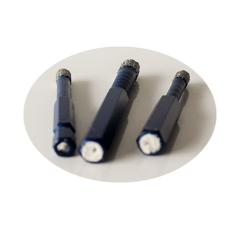 10x65x10m m Diamond Core Drill Bit Dry para el mármol de cerámica de la porcelana de la teja del granito