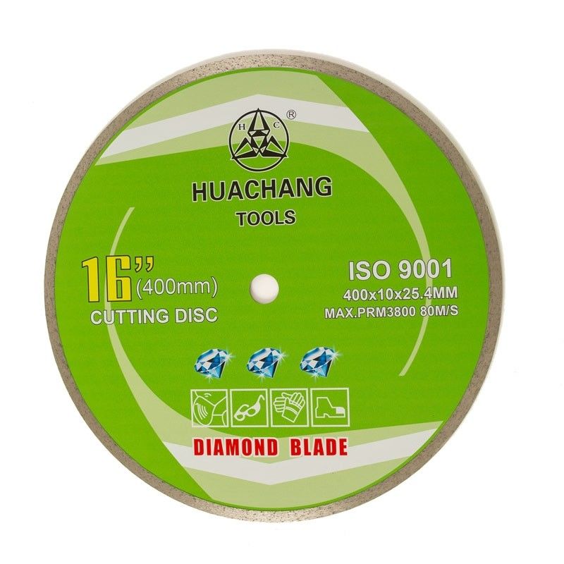 Propósito continuo frío de la prensa 16inch ‘400×2.6/3.4×10×25.4m m Rim Diamond Blade For For General, de cerámica