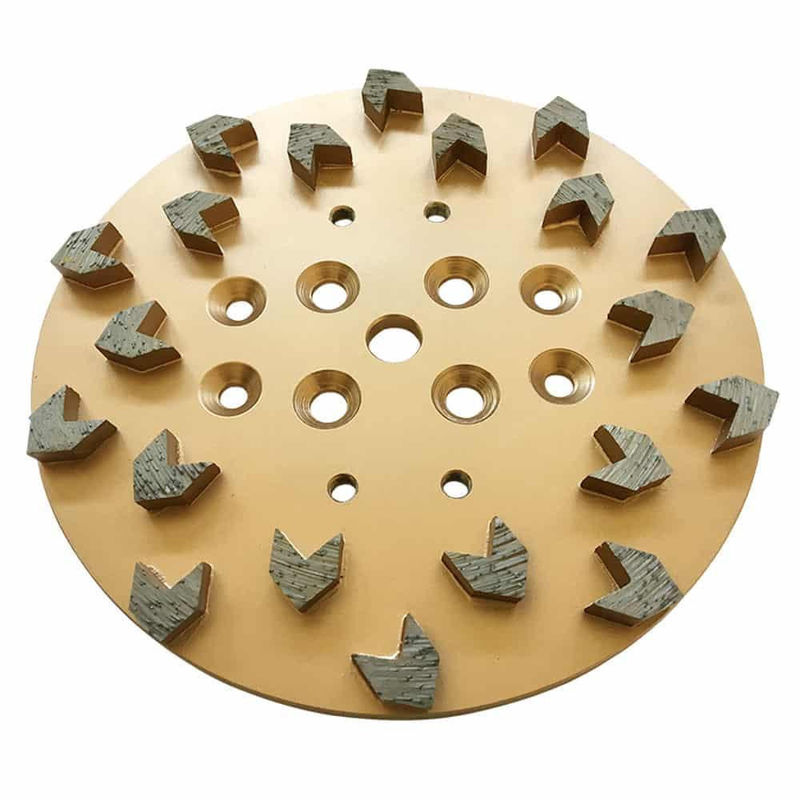 7 en 180m m Diamond Grinding Cup Wheel For dividido en segmentos soldado con autógena laser concreto, piedra, material de construcción