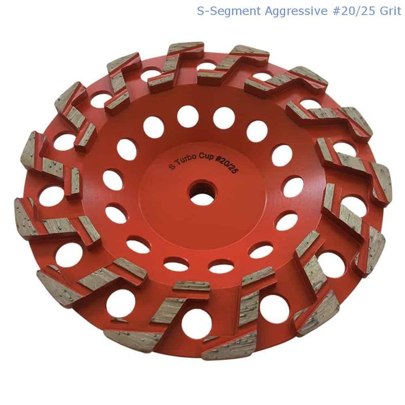 el laser de 150-230m m soldó con autógena a Diamond Grinding Cup Wheel For dividido en segmentos concreto, de piedra, material de construcción